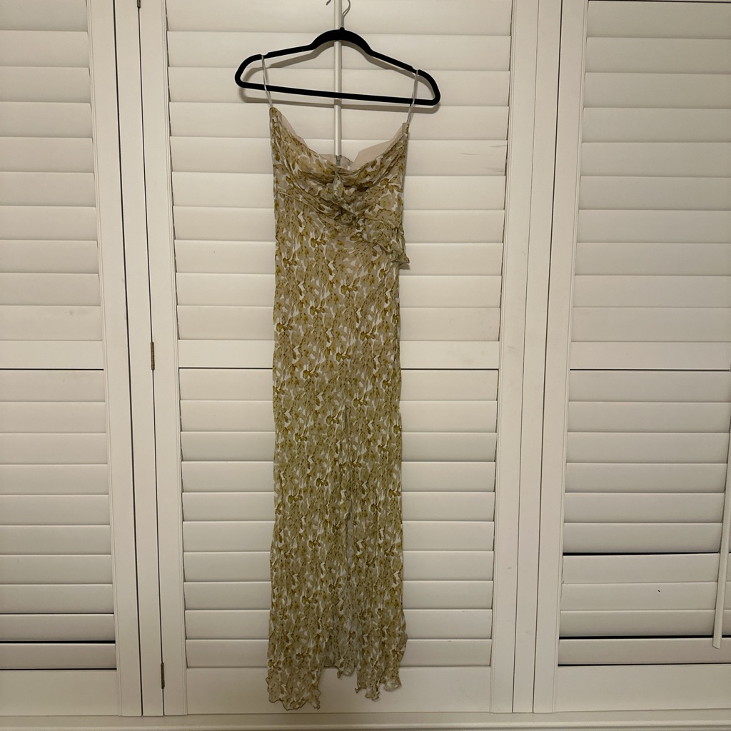 Yellow Strapless Maxi Dress From Bec & Bridge - Nwt